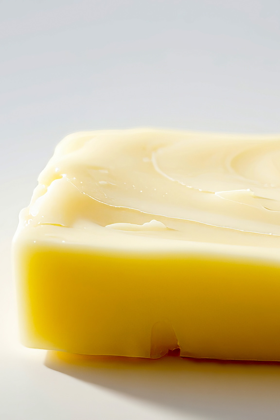 Solidified tallow fat
