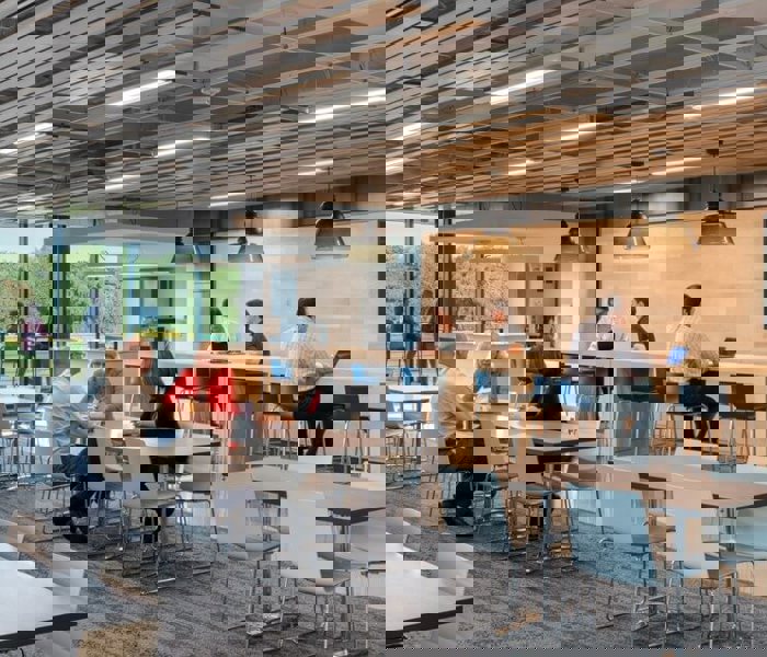 The Andersons headquarters cafe space