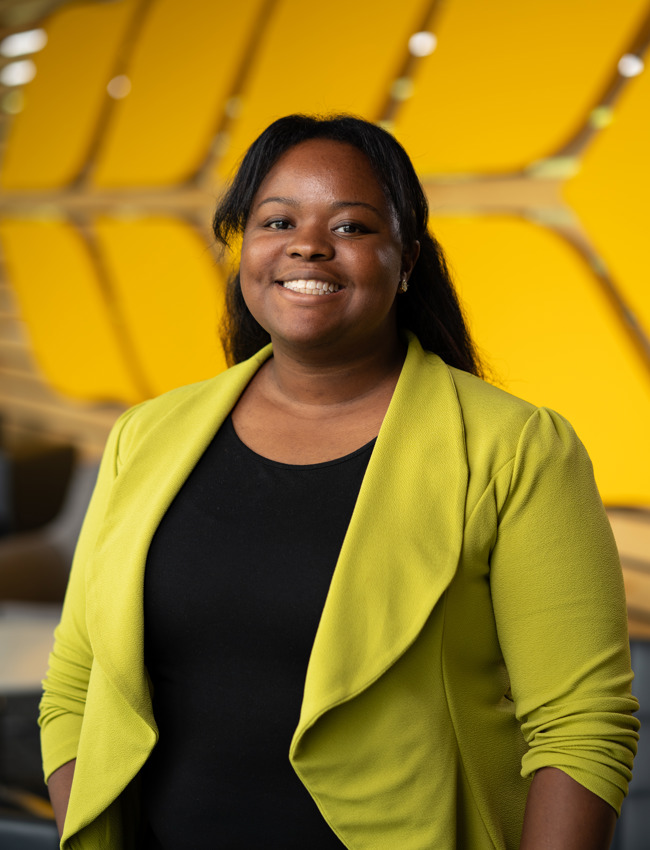 Headshot of intern Marcella Caldwell